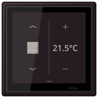 Jung LC459D1S248 ,Ecran tactil de cameră KNX LS Touch cu cadru integrat simplu LS 990, LC4320E