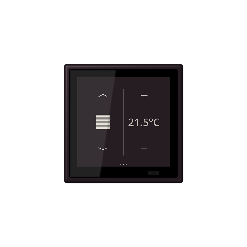 Jung LC459D1S248 ,Ecran tactil de cameră KNX LS Touch cu cadru integrat simplu LS 990, LC4320E