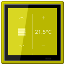 Jung LC459D1S249 ,Ecran tactil de cameră KNX LS Touch cu cadru integrat simplu LS 990, LC4320F