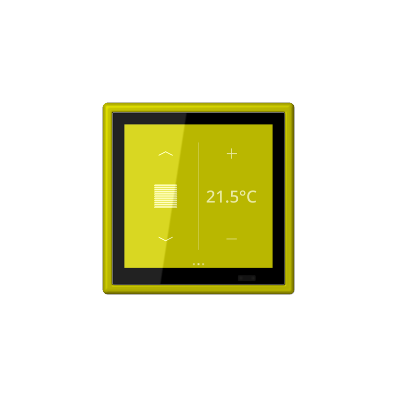 Jung LC459D1S249 ,Ecran tactil de cameră KNX LS Touch cu cadru integrat simplu LS 990, LC4320F