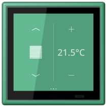 Jung LC459D1S250 ,Ecran tactil de cameră KNX LS Touch cu cadru integrat simplu LS 990, LC4320G