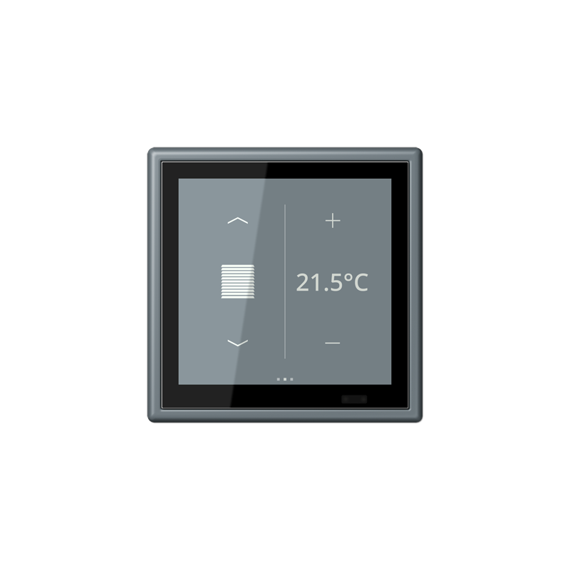 Jung LC459D1S251 ,Ecran tactil de cameră KNX LS Touch cu cadru integrat simplu LS 990, LC4320H