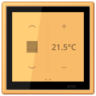 Jung LC459D1S254 ,Ecran tactil de cameră KNX LS Touch cu cadru integrat simplu LS 990, LC4320L