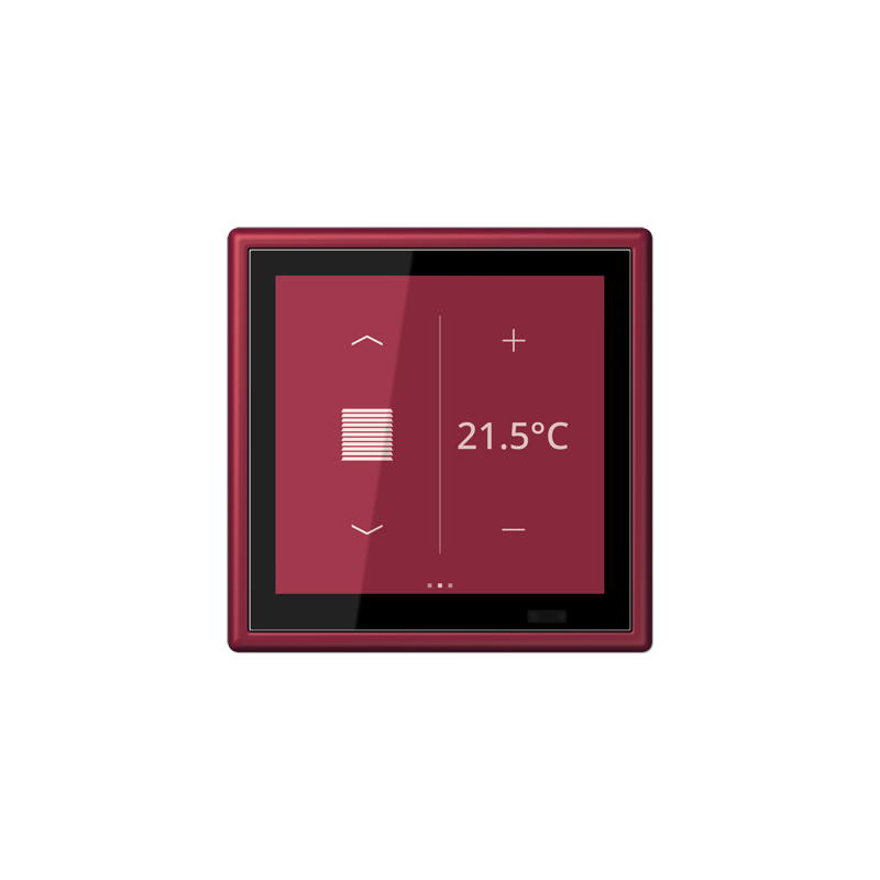 Jung LC459D1S255 ,Ecran tactil de cameră KNX LS Touch cu cadru integrat simplu LS 990, LC4320M