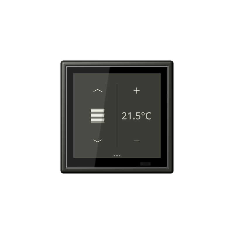 Jung LC459D1S259 ,Ecran tactil de cameră KNX LS Touch cu cadru integrat simplu LS 990, LC4320R