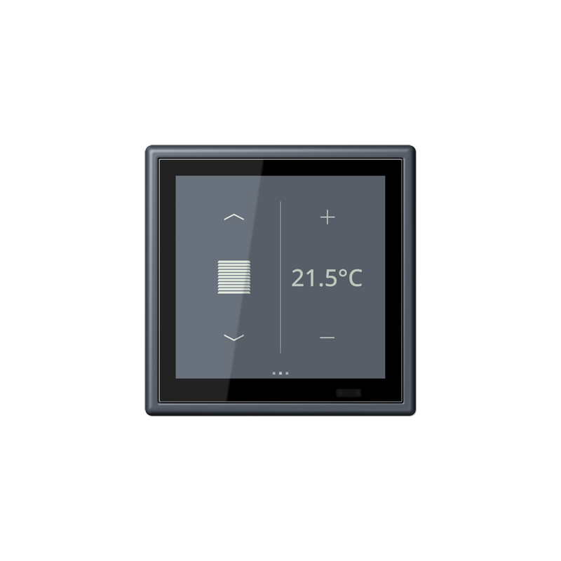 Jung LC459D1S262 ,Ecran tactil de cameră KNX LS Touch cu cadru integrat simplu LS 990, LC4320U
