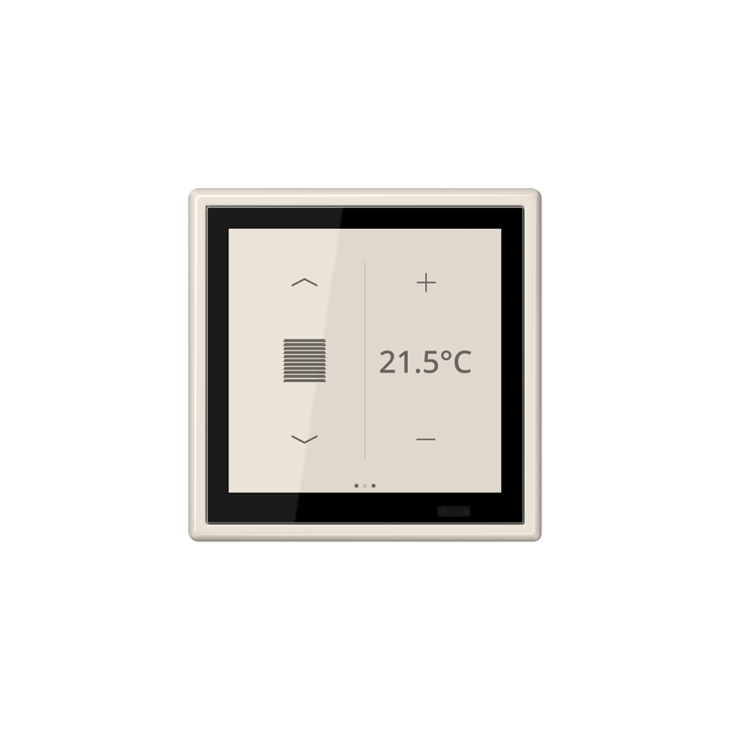 Jung LS459D1S ,Controlerul camerei KNX LS Touch cu cadru integrat simplu LS 990