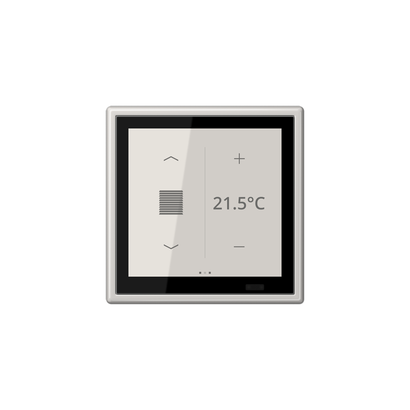 Jung LS459D1SLG ,Controlerul camerei KNX LS Touch cu cadru integrat simplu LS 990