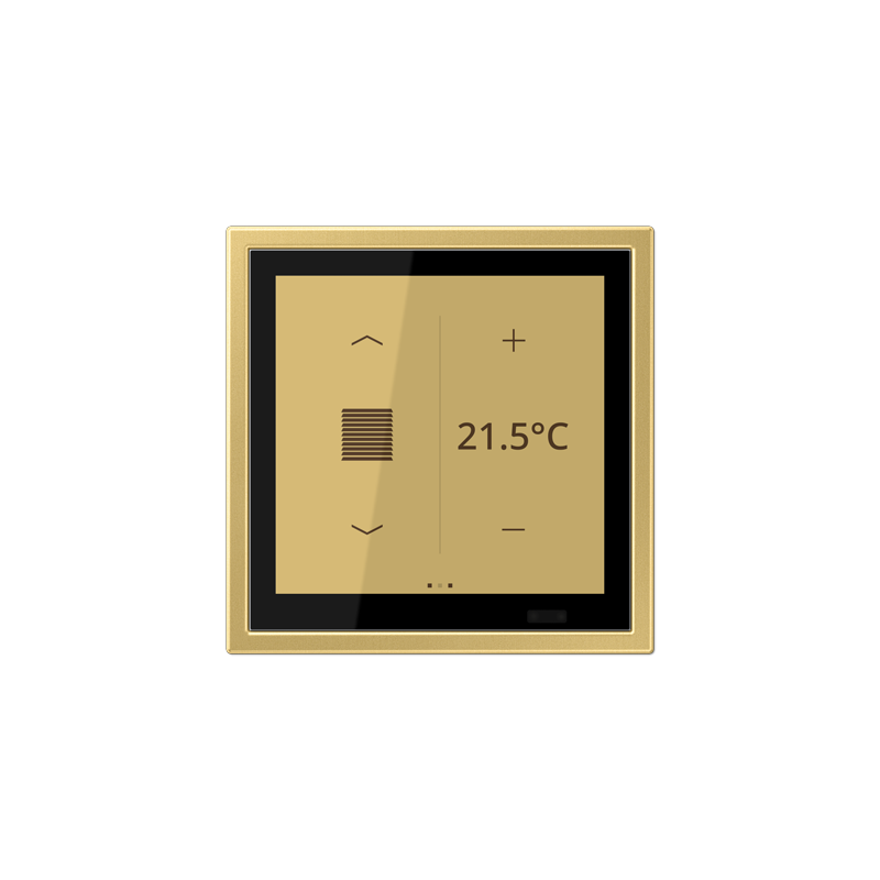 Jung LSZME459BFD1SC ,Ecran tactil de cameră KNX LS Touch cu cadrul integrat simplu LS Zero