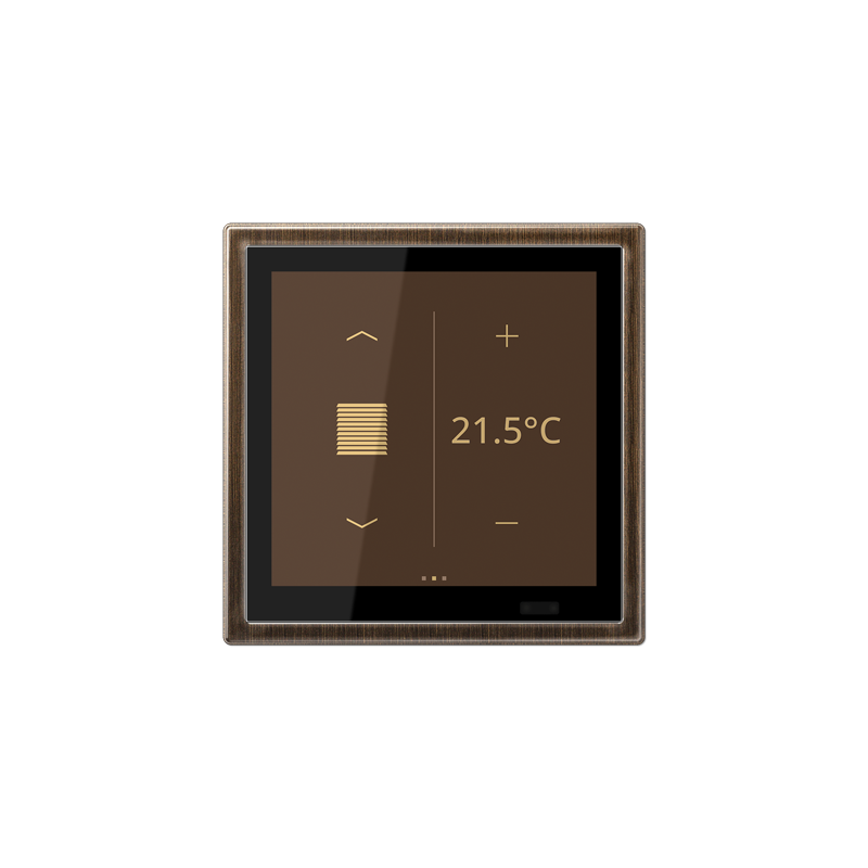 Jung ME459D1SAT ,Controlerul camerei KNX LS Touch cu cadru integrat simplu LS 990