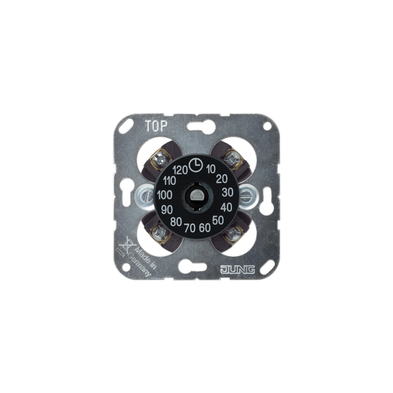 Jung 11120 ,Cronometru modular montaj in doza sub tencuiala 16 AX/250 V ~, 2-pol, o direcție Max. 120 min.