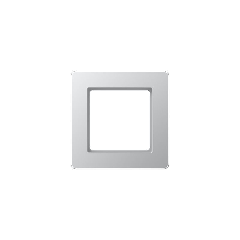 Jung AF581BFAL ,Ramă simplu pentru instalare orizontală și verticală, rezistență la rupere