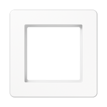 Jung AF581BFWW ,Ramă simplu pentru instalare orizontală și verticală, rezistență la rupere