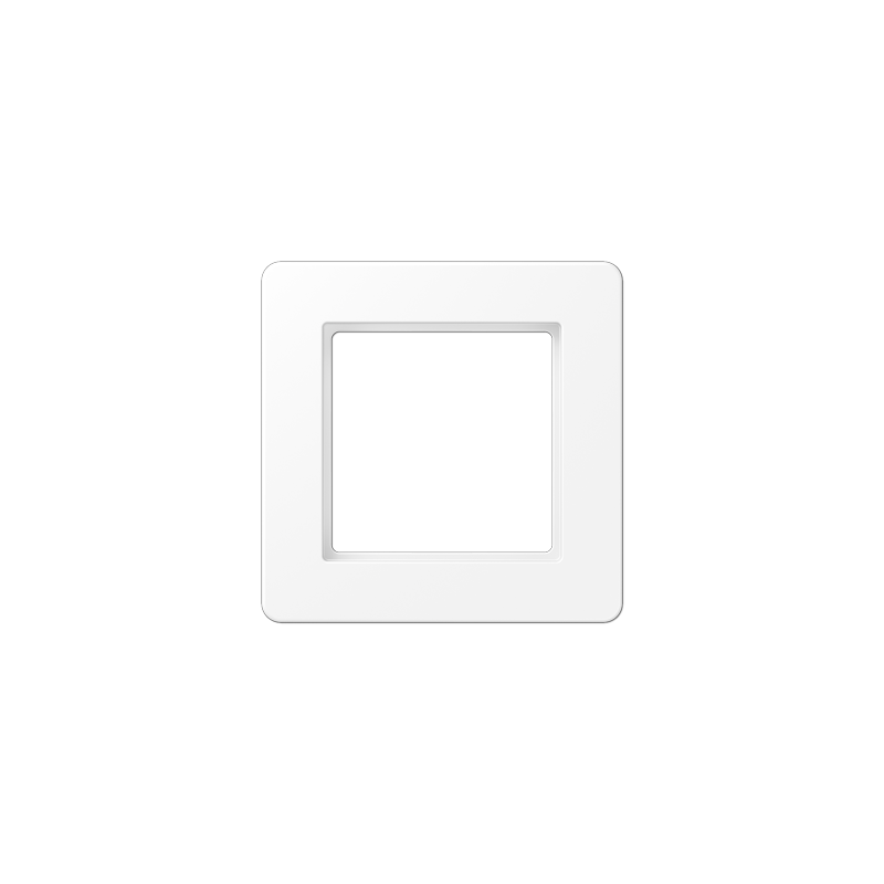 Jung AF581BFWWM ,Ramă simplu pentru instalare orizontală și verticală, rezistență la rupere