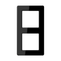 Jung AF582BFSW ,Ramă dublă pentru instalare orizontală și verticală, rezistență la rupere