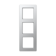 Jung AF583BFAL ,Ramă triplu pentru instalare orizontală și verticală, rezistență la rupere