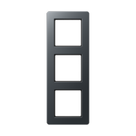 Jung AF583BFANM ,Ramă triplu pentru instalare orizontală și verticală, rezistență la rupere