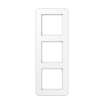 Jung AF583BFWW ,Ramă triplu pentru instalare orizontală și verticală, rezistență la rupere