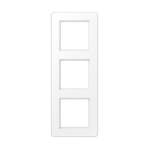 Jung AF583BFWWM ,Ramă triplu pentru instalare orizontală și verticală, rezistență la rupere