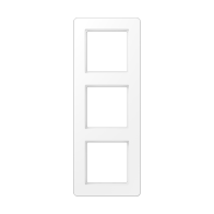 Jung AF583BFWWM ,Ramă triplu pentru instalare orizontală și verticală, rezistență la rupere