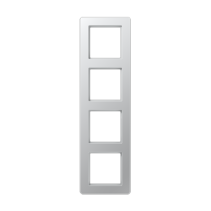 Jung AF584BFAL ,Ramă 4x pentru instalare orizontală și verticală, rezistență la rupere