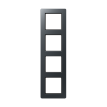 Jung AF584BFANM ,Ramă 4x pentru instalare orizontală și verticală, rezistență la rupere