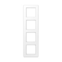 Jung AF584BFWWM ,Ramă 4x pentru instalare orizontală și verticală, rezistență la rupere