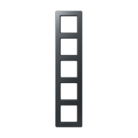 Jung AF585BFANM ,Ramă 5x pentru instalare orizontală și verticală, rezistență la rupere