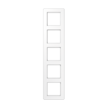 Jung AF585BFWW ,Ramă 5x pentru instalare orizontală și verticală, rezistență la rupere