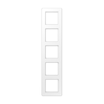 Jung AF585BFWWM ,Ramă 5x pentru instalare orizontală și verticală, rezistență la rupere