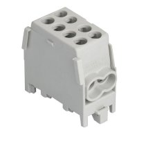 Borna conexiune CU-AL  Gri  1 pol,  2x25 / 2x16 qmm 1000V AC\DC