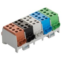 Borna conexiune CU-AL  Gri  1 pol,  2x25 / 2x16 qmm 1000V AC\DC