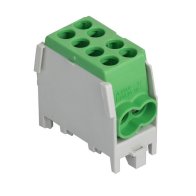 Borna conexiune CU-AL Verde 1 pol,  2x25 / 2x16 qmm 1000V AC\DC