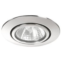 NV-Spot incastrat ,12V AC GX5,3 max. 50W nicke ,Brumberg 1928.15