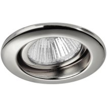 NV-Spot incastrat ,12V AC GX5,3 max. 50W nicke ,Brumberg 1938.15