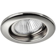 NV-Spot incastrat ,12V AC GX5,3 max. 50W nicke ,Brumberg 1938.15