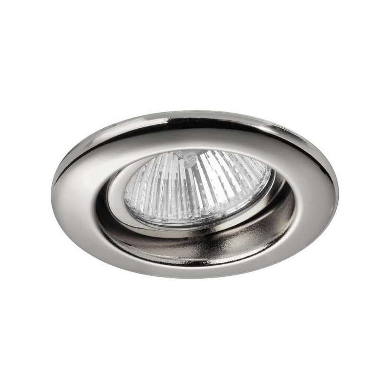 NV-Spot incastrat ,12V AC GX5,3 max. 50W nicke ,Brumberg 1938.15