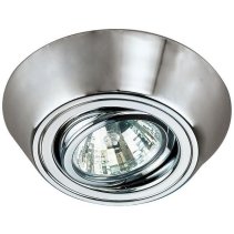 NV-Halbeinbaustrahl. ,12V AC GX5,3 max. 50W nicke ,Brumberg 1998.15