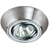 NV-Halbeinbaustrahl. ,12V AC GX5,3 max. 50W nicke ,Brumberg 1998.15