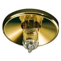 Punct Luminos G4, max. 20 W ,12V AC G4 max. 20W gold glä ,Brumberg 2030.05