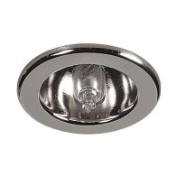 Lampa JT incastrata Punct luminos ,12V AC 10W crom mat ,Brumberg 2031.03