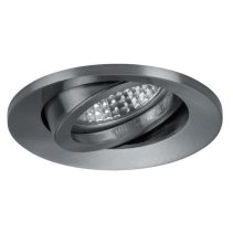 Spot incastrat fara Fassung, max. 50 W ,12V AC max. 50W nichel mat ,Brumberg 2110.15