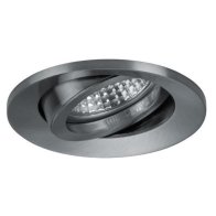 Spot incastrat fara Fassung, max. 50 W ,12V AC max. 50W nichel mat ,Brumberg 2110.15