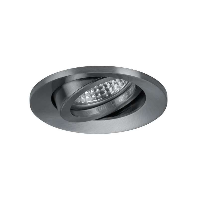 Spot incastrat fara Fassung, max. 50 W ,12V AC max. 50W nichel mat ,Brumberg 2110.15