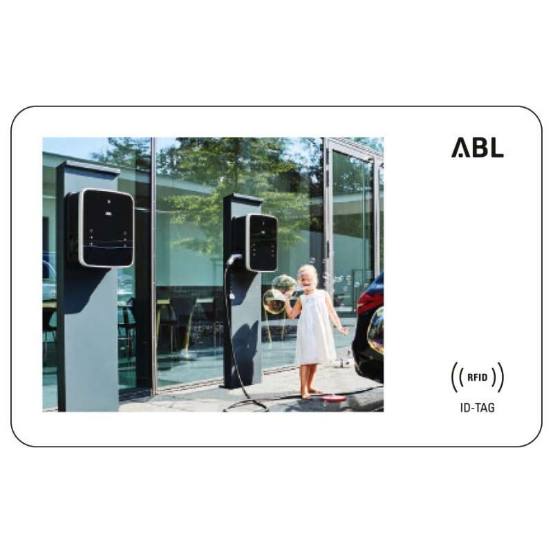ID-TAG RFID Usercard Pack 5 carduri RFID Stație de încărcare auto ABL