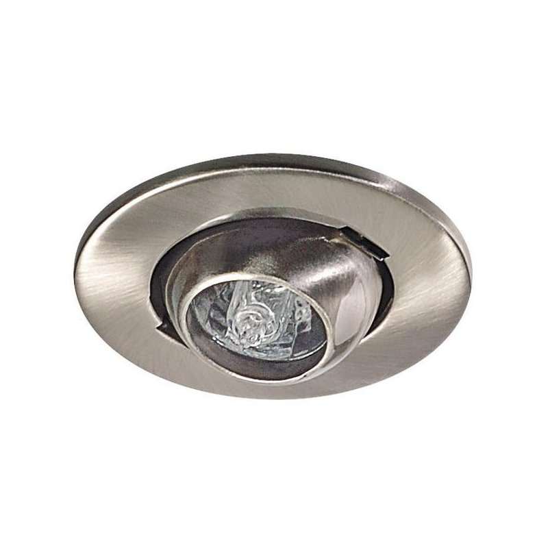 NV-Spot incastrat ,12V AC 20W nichel mat ,Brumberg 2269.15