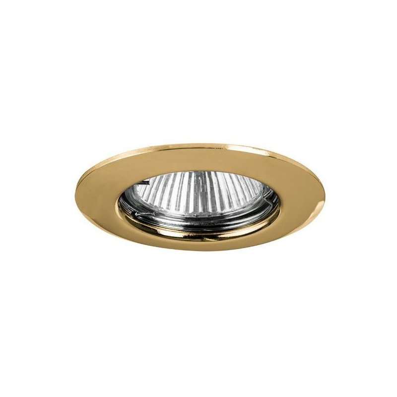 Spot -Produs special cu Materiale pretioase (AUR 24K) GX5,3 ,12V AC 50W gold ,Brumberg 3252.05