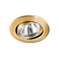 Spot -Produs special cu Materiale pretioase (AUR 24K) GX5,3 ,12V AC 50W gold ,Brumberg 3253.05